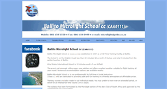 Desktop Screenshot of microlights.co.za